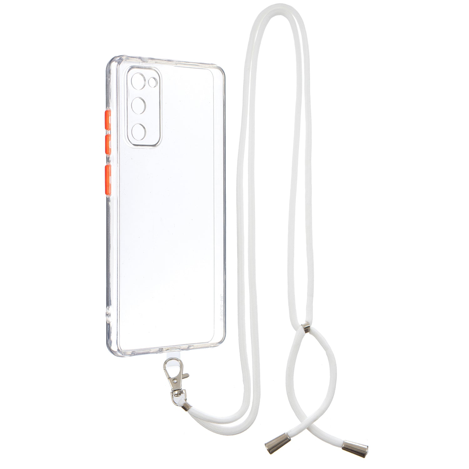 Transparent TPU + Acrylic Back Phone Cover Shell with Lanyard for Samsung Galaxy S20 FE 2022/S20 FE 4G/S20 FE 5G/S20 Lite - Transparent Transparent TPU + Acrylic Back Phone Cover Shell with Lanyard for Samsung Galaxy S20 FE 2022/S20 FE 4G/S20 FE 5G/S20 Lite - Transparent